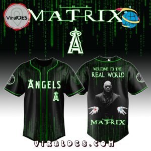 Los Angeles Angels MLB The Matrix Baseball Jersey