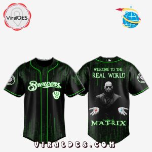 Milwaukee Brewers MLB The Matrix Baseball Jersey