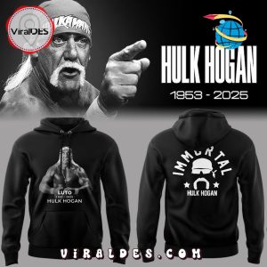 R.I.P Hulk Hogan 1953-2025 Black Hoodie