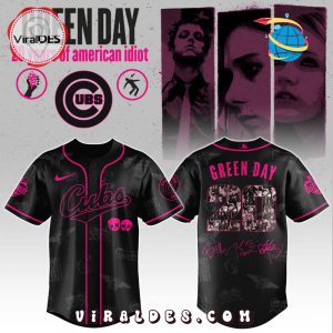 Chicago Cubs MLB x Green Day 20th Anniversary Baseball Jersey