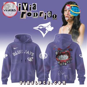 Toronto Blue Jays MLB x Olivia Rodrigo Guts World Tour Hoodie