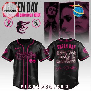 Baltimore Orioles MLB x Green Day 20th Anniversary Baseball Jersey