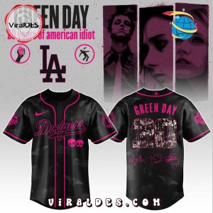 Dodgers MLB x Green Day 20th Anniversary Baseball Jersey
