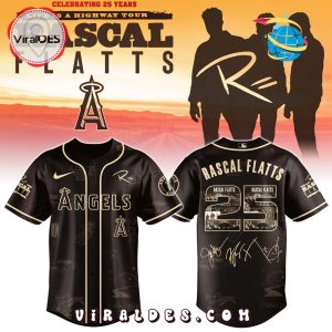 Los Angeles Angels MLB x Rascal Flatts Life Is a Highway Tour Jersey