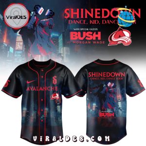 Colorado Avalanche x Shinedown Tour Baseball Jersey