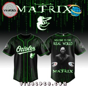 Baltimore Orioles MLB The Matrix Baseball Jersey