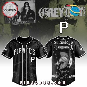 Pittsburgh Pirates MLB x Suicideboys G59 Baseball Jersey
