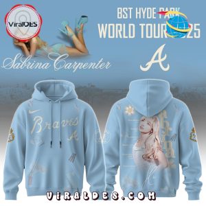 Atlanta Braves MLB x Sabrina Carpenter Hoodie, Cap