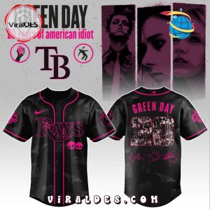 Tampa Bay Rays MLB x Green Day 20th Anniversary Baseball Jersey
