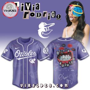 Baltimore Orioles MLB x Olivia Rodrigo Guts World Tour Jersey