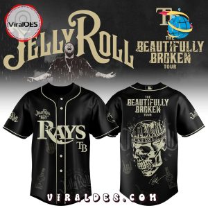 Tampa Bay Rays x Jelly Roll Tour Baseball Jersey