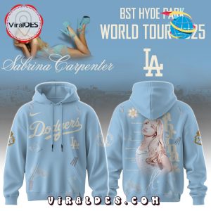 Los Angeles Dodgers MLB x Sabrina Carpenter Hoodie, Cap Los Angeles Dodgers MLB x Sabrina Carpenter Hoodie, Cap