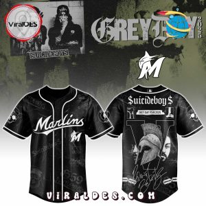 Miami Marlins MLB x Suicideboys G59 Baseball Jersey
