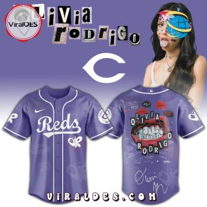 Cincinnati Reds MLB x Olivia Rodrigo Guts World Tour Jersey