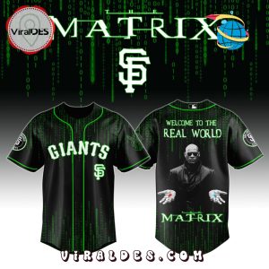 San Francisco Giants MLB The Matrix Baseball Jersey
