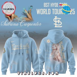 St. Louis Cardinals MLB x Sabrina Carpenter Hoodie, Cap St. Louis Cardinals MLB x Sabrina Carpenter Hoodie, Cap