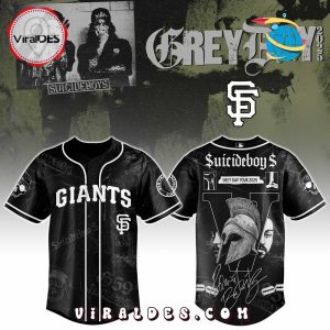 San Francisco Giants MLB x Suicideboys G59 Baseball Jersey