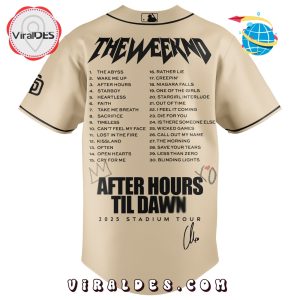 San Diego Padres x The Weeknd After Hours Til Dawn Baseball Jersey