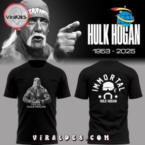 R.I.P Hulk Hogan 1953-2025 Black Hoodie