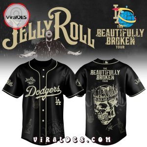 Los Angeles Dodgers x Jelly Roll Tour Baseball Jersey