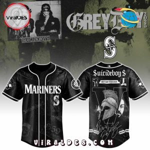 Seattle Mariners MLB x Suicideboys G59 Baseball Jersey