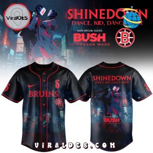 Boston Bruins x Shinedown DanceKidDance Tour Jersey Boston Bruins x Shinedown DanceKidDance Tour Jersey