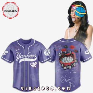 New York Yankees MLB x Olivia Rodrigo Guts World Tour Jersey