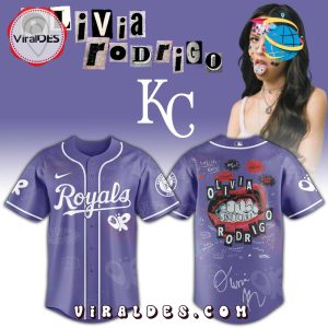 KC Royals MLB x Olivia Rodrigo Guts World Tour Jersey