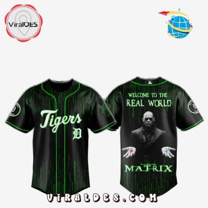 Detroit Tigers MLB The Matrix Baseball Jersey