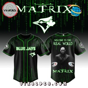 Toronto Blue Jays MLB The Matrix Baseball Jersey