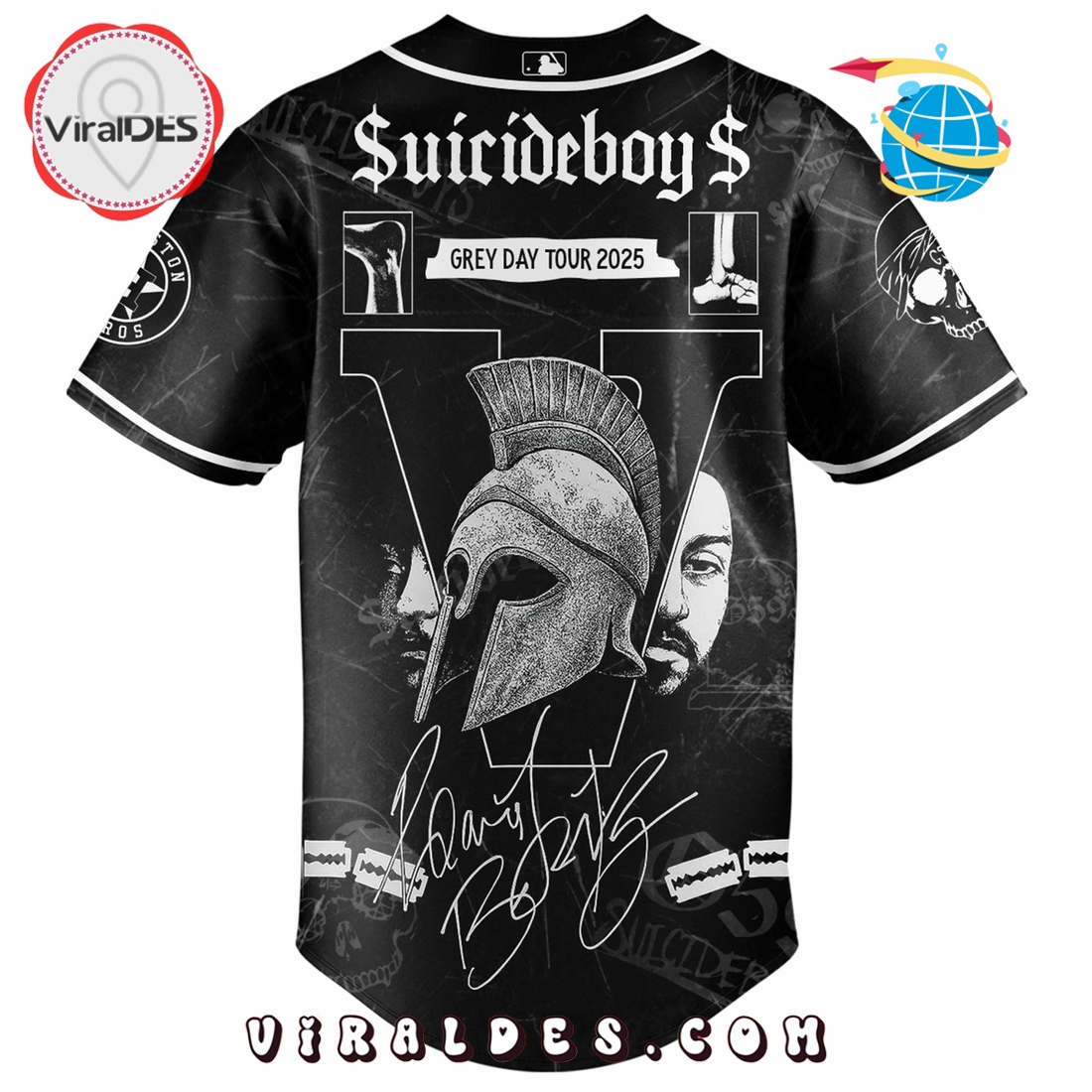 Houston Astros MLB x Suicideboys G59 Baseball Jersey Houston Astros MLB x Suicideboys G59 Baseball Jersey