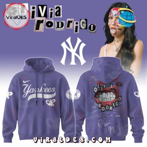 New York Yankees MLB x Olivia Rodrigo Guts World Tour Hoodie