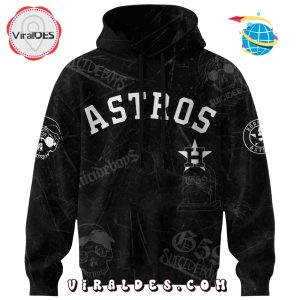 Front of a black hoodie with 