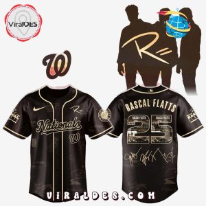 Washington Nationals MLB x Rascal Flatts Life Is a Highway Tour Jersey