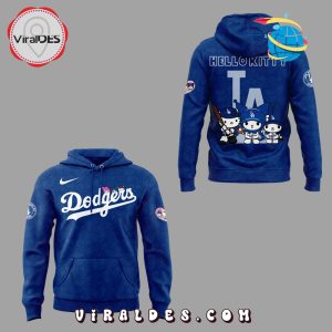 Los Angeles Dodgers x Hello Kitty Night Blue Hoodie, Long Pants