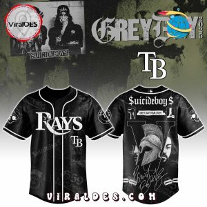 Tampa Bay Rays MLB x Suicideboys G59 Baseball Jersey