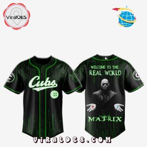Chicago Cubs MLB The Matrix Baseball Jersey