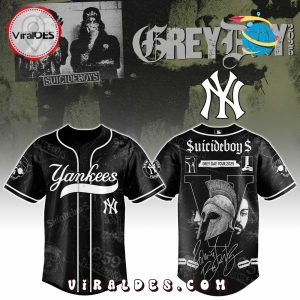 New York Yankees MLB x Suicideboys G59 Baseball Jersey