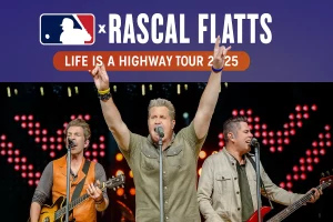 Limited edition MLB Rascal Flatts tour jersey 2025