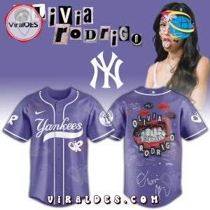New York Yankees MLB x Olivia Rodrigo Guts World Tour Jersey