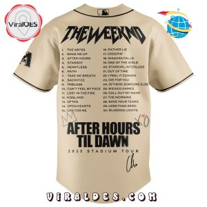 Arizona Diamondbacks x The Weeknd After Hours Til Dawn Baseball Jersey
