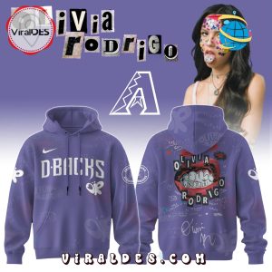 Arizona Diamondbacks MLB x Olivia Rodrigo Guts World Tour Hoodie
