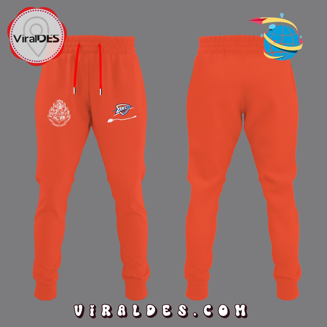 OKC Thunder x Harry Potter Night Orange Hoodie, Long Pants OKC Thunder x Harry Potter Night Orange Hoodie, Long Pants