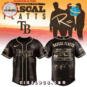 Tampa Bay Rays MLB x Rascal Flatts Life Is a Highway Tour Jersey