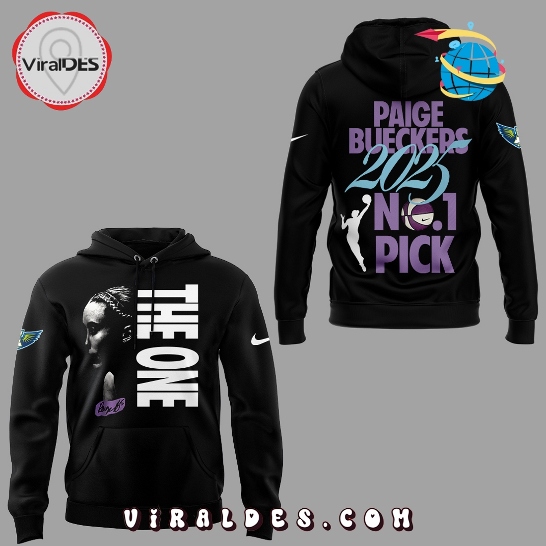 Paige Bueckers WNBA Draft Limited Edition Hoodie Paige Bueckers WNBA Draft Limited Edition Hoodie