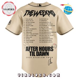 Seattle Mariners x The Weeknd After Hours Til Dawn Baseball Jersey