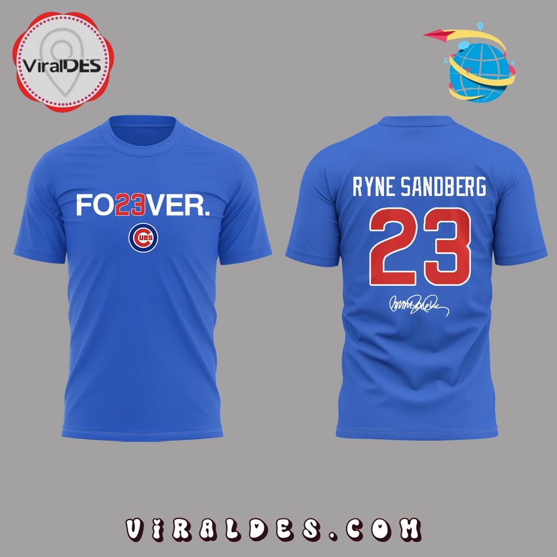 Ryne Sandberg 1959 – 2025 Signatures Blue Hoodie Ryne Sandberg 1959 – 2025 Signatures Blue Hoodie