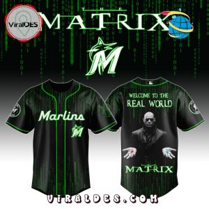 Miami Marlins MLB The Matrix Baseball Jersey