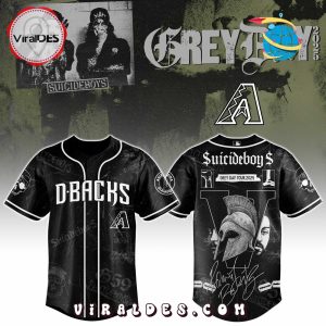 Arizona Diamondbacks MLB x Suicideboys G59 Baseball Jersey