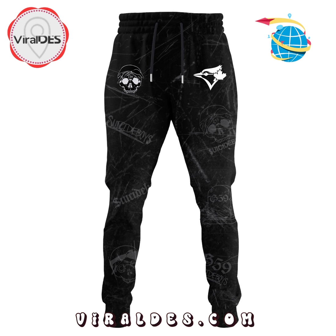 Toronto Blue Jays MLB x Suicideboys G59 Hoodie, Long Pants Toronto Blue Jays MLB x Suicideboys G59 Hoodie, Long Pants
